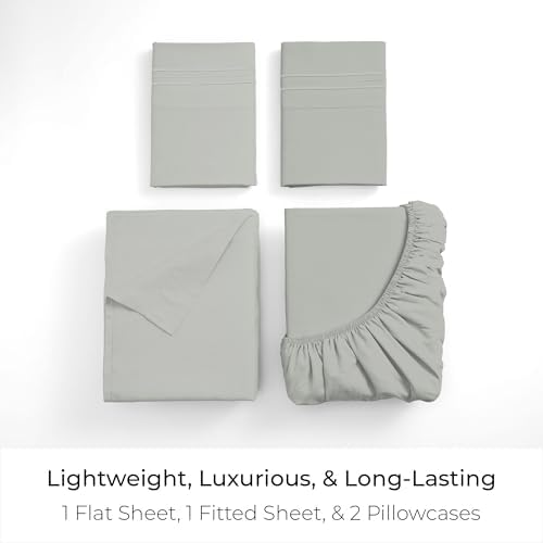 Mellanni Iconic 4-Piece, Ultra Soft Sheet Set - Image 3