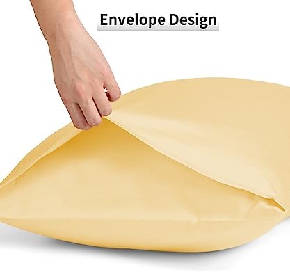 Warmstar Cotton Pillow Cases King Size Set of 2, 600 Thread Count Pillowcases - Image 5