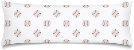 Sport Theme Lumbar Pillow Cover 14x36 Long Body Pillow Covers by Unknown