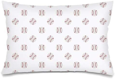 Sport Theme Throw Pillow Cases Queen Size Set of 2 Farmhouse Pillow Cover by Unknown