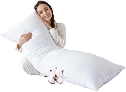 SHOUREN Large Body Pillow, Long Bed Pillow by SHOUREN