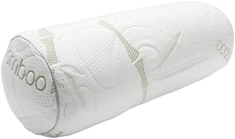 Kingnex Bolster Roll Pillow for Sleeping on Back or Side Under Knee to Relief by Kingnex