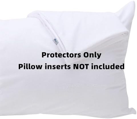 Waterproof Feather Proof Pillow Protectors King Size - Image 2
