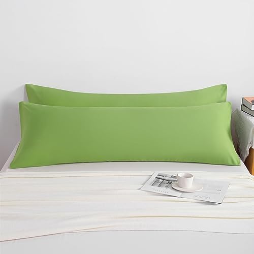 NTBAY Body Microfiber Pillowcases, Sage Green - Image 4