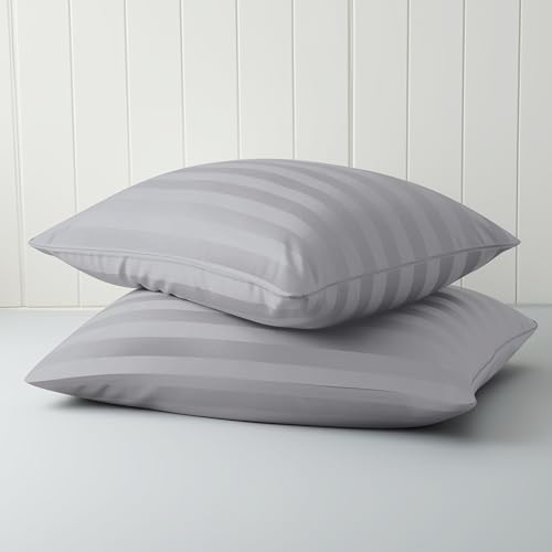 Toddler Pillow Protector Set of 2, 100% Egyptian Cotton Pillow Cases by ZaizaiHome