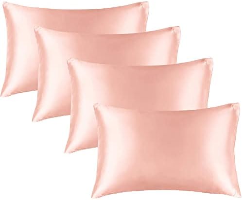 BEDELITE Satin Pillowcases, Small King 20x36 Inch by BEDELITE