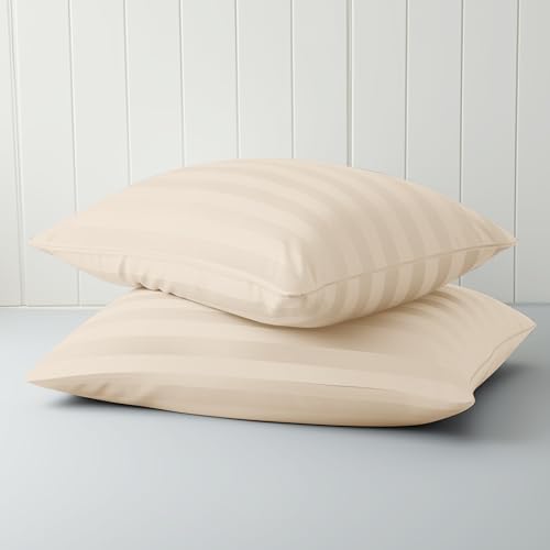King Pillow Protector Set of 2, 100% Egyptian Cotton Cases - Image 2
