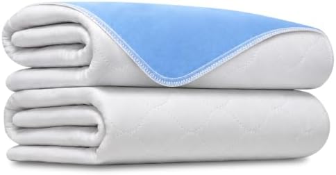 Waterproof Mattress Protector 34’’ x 52", 2 Pack, Washable Incontinence Pad by Conkote