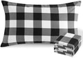 NTBAY Queen Buffalo Microfiber Pillowcases by NTBAY