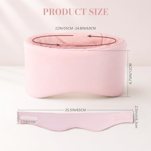 Sleep Mask for Women Men, Reversible Eye Mask Sleeping - Image 7