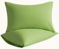 King Pillow Cases, 2 Pack, 20x40 in, Microfiber, Sage Green by Aerlomi