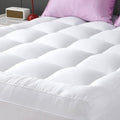 YUGYVOB Full Size Mattress Topper Extra Thick, Cooling Plush Mattress Pad by PremiumHomeLinens