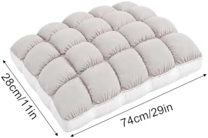 Marshmallow Pillow Grid Breathable Soft Cloud Supportive Sleeping - Image 5