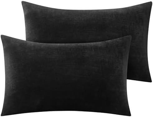 BEDELITE Flannel King Size Pillow Cases Set of 2, 20x36 Inches by BEDELITE