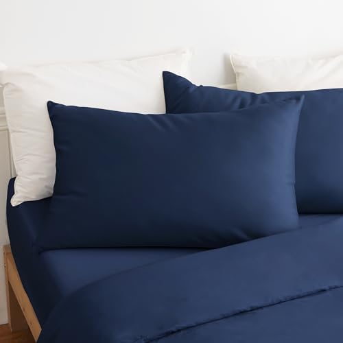 100% Cotton Zippered Pillow Protectors Queen Size - Image 2