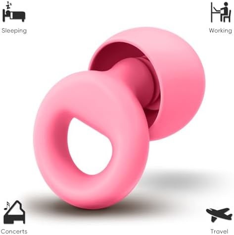 Noise Canceling Earplugs for Sleep and Concentration– New Flexible Earplugs for - Image 2
