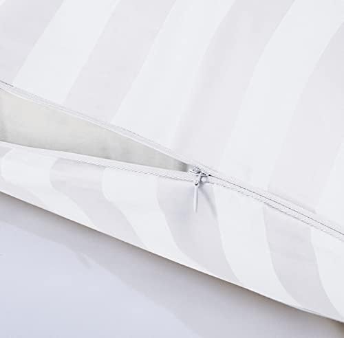 100% Egyptian Cotton Pillow Protectors Set of 2 Standard Size - Image 4