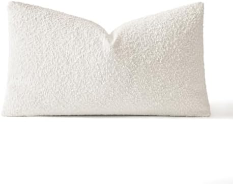 MIULEE Textured Boucle Lumbar Pillow Cover - Image 6