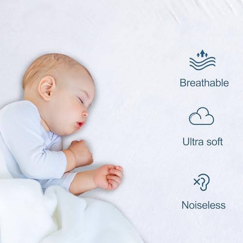 Full Size Mattress Protector Waterproof Pad Cover, 2 Pack - Image 5