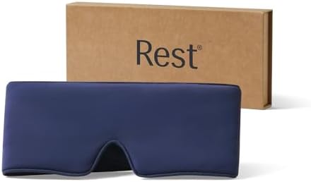 Rest® Evercool® Cooling Eye Mask, Full-Coverage Light Blocking, Instant by REST
