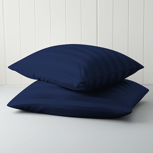 Queen Pillow Protector Set of 2, 100% Egyptian Cotton Pillow Cases - Image 2