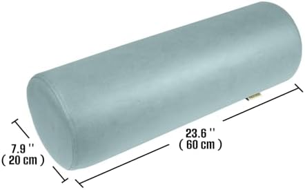 2 Pack Neck Roll Pillow, High-Density Foam Cylinder Bolster Pillow - Image 2
