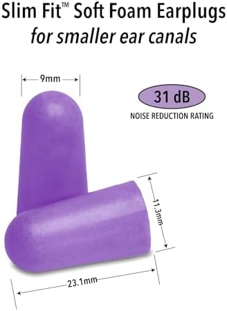 Mack's Slim Fit Soft Foam Earplugs, 10 Pair - Image 2