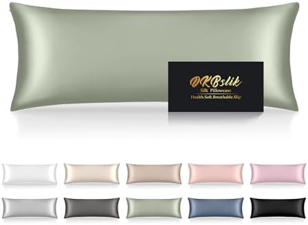 Silk Body Pillow Cases, Mulberry Silk Body Pillow Cover by HOME