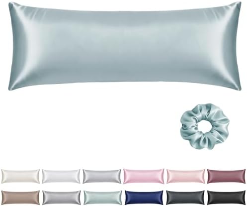 Vielit Satin Body Pillow Pillowcase 1pc, Silky Body Pillow Cover Similar to by Vielit