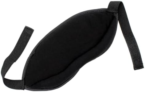 Dream Essentials Opulence Micro Plush Sleep Mask, Front Pocket, Adjustable Strap - Image 2