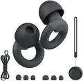 JUSTRVN Earplugs for Sleeping, Noise Reduction Soft Silicone Ear plugs by JUSTRVN