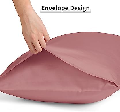 Warmstar Cotton Pillow Cases Standard Size Set of 2, 600 Thread Count - Image 5