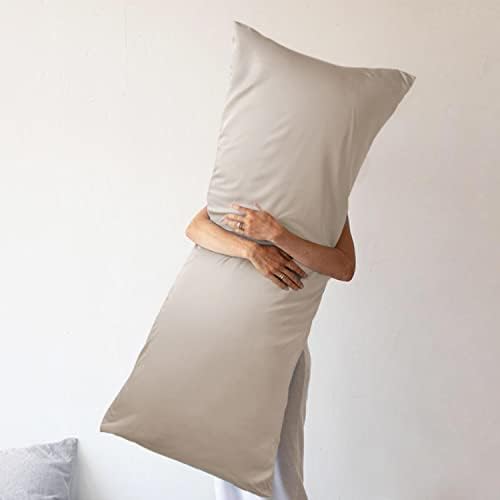 WishSmile Body Cooling Pillowcase Long Pillow Case Breathable Cool Silky Soft - Image 5