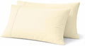 Cotton Delight 100% Organic Cotton Standard Pillowcases Set of 2 – 600 Thread by Cotton+Delight
