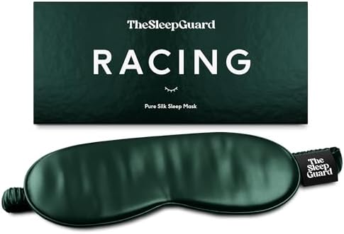 TheSleepGuard Pure Silk Sleep Mask Light Blocking Travel Essentials. Eye Masks by TheSleepGuard