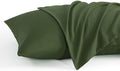 NTBAY King Microfiber Pillowcases, Olive Green by NTBAY