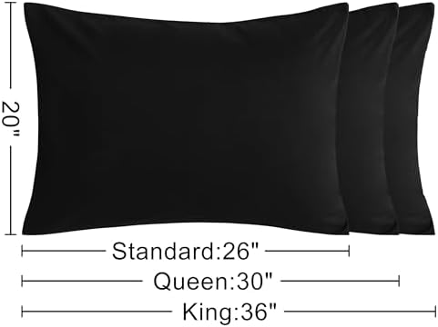 NTBAY Cotton Queen Pillowcases - Image 4
