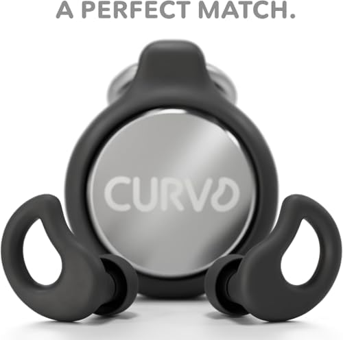 CURVD Ear Plugs for Sleeping, Noise Blocking Earplugs, 28dB SNR - Image 3