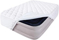 Short Queen Mattress Topper Thick Quilted Mattress Pad Cover RV Queen by Moonsea