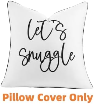 Sunkifover Let's Snuggle Decorative Throw Pillow Cover - Image 6