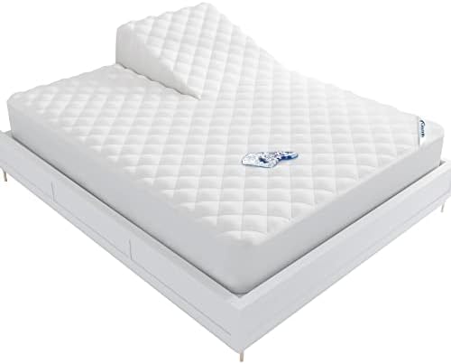 Waterproof Split Top King Mattress Pad Protector by Moonsea