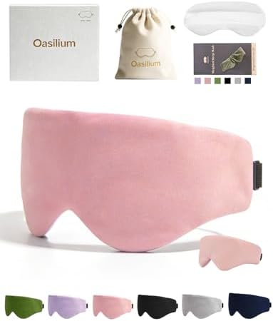 Lyocell Weighted Sleep Eye Mask by Unknown