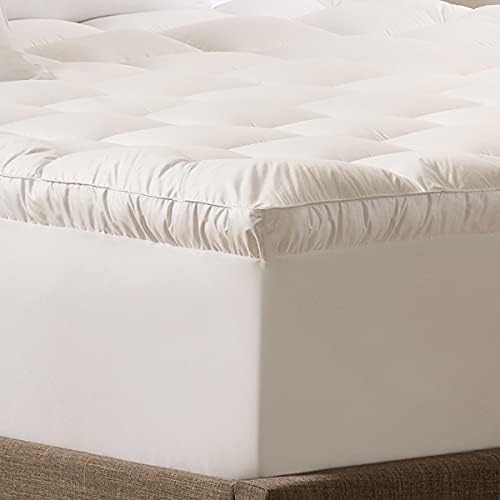 Serta Down Illusion Hypoallergenic Pillowtop Mattress Topper, Cal King - Image 2