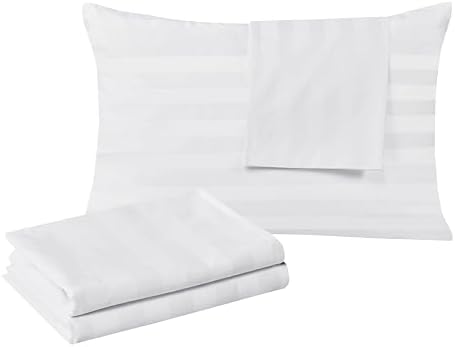 100% Egyptian Cotton Standard Size Pillow Protectors by ShunjieHome