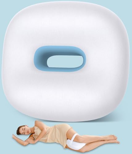 beslovo Side Sleeper Knee Pillow, Memory Foam Leg Pillow, Ergonomic Between Leg by beslovo
