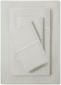 Feather & Stitch 100% Cotton Sateen 500 TC Twin Size Bed Sheet Set by FEATHERSTITCHNEWYORK