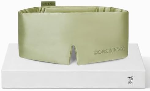 Dore & Rose Deep Sleep Mask, 100% Pure Silk Eye Mask by DoreRose