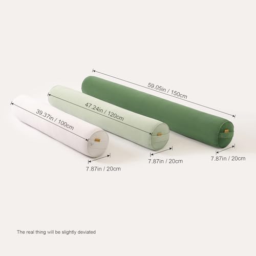 Body Pillow for Adults, Long Round Pillow, Big Cylindrical Pillow, Large Full - Image 3