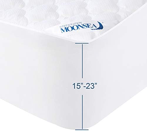 King Size Air Mattress Cover, Thick Quilted Mattress Topper King - Image 5