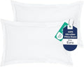 Royale Linens Microfiber Euro Size Pillow Shams Set of 2 by ROYALELINENS